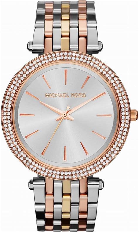 michael kors tricolor watch amazon|Amazon.com: Michael Kors Darci Three.